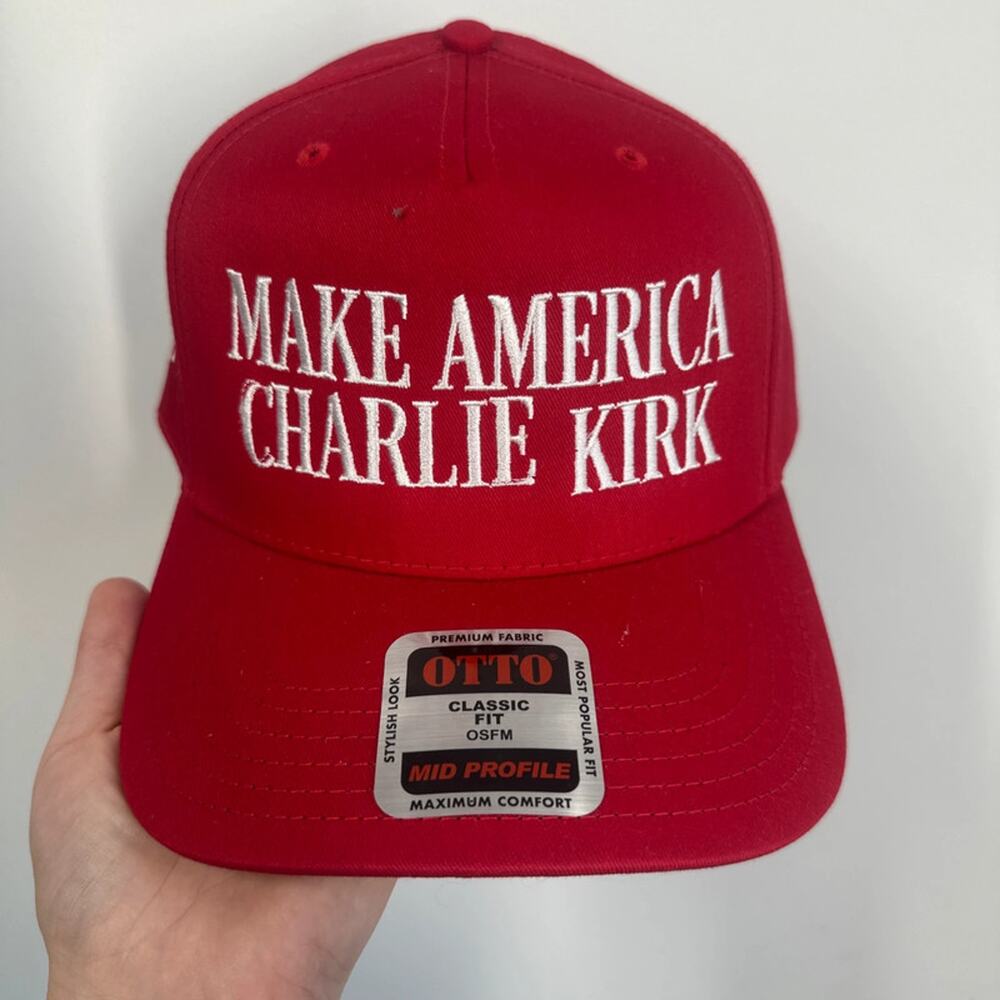 Charlie Kirk Hat - Adjustable